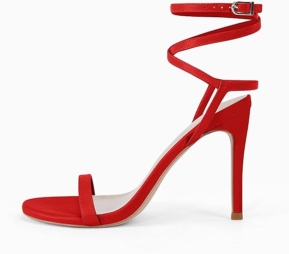 Strappy Lace up Heels